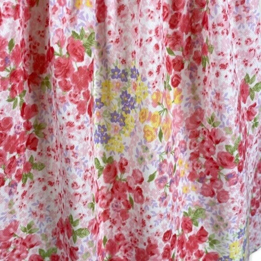 Oscar De La Renta Floral Camisole Sleep Top Size Large - Picture 6 of 6